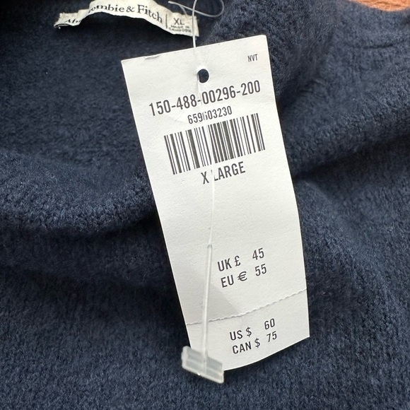 NWT Abercrombie Turtle-Neck Long Sleeve Sweater - Picture 8 of 9